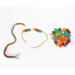 نخ و مهره رنگی رنگی 50 تایی - Image 2